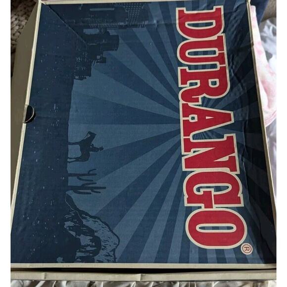 Durango Crush American Flag Strap Cowboy Boots Women 7.5 Brown Western Rodeo - Picture 16 of 16